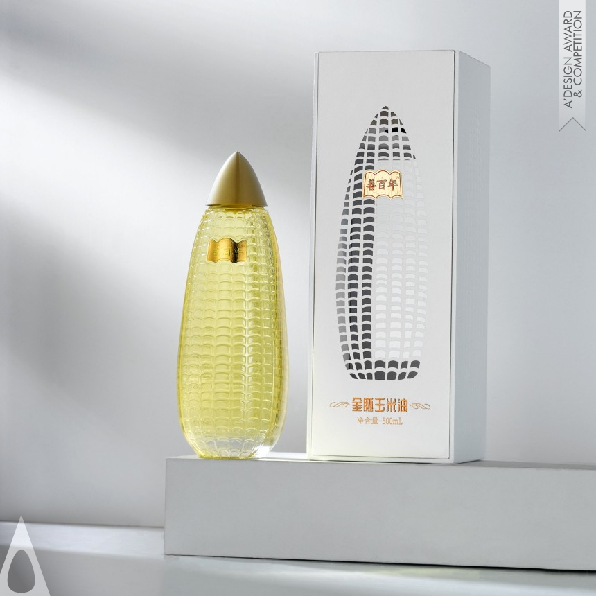 Silver Packaging Design Award Winner 2022 Shan Bai Nian Corn Oil Packaging 