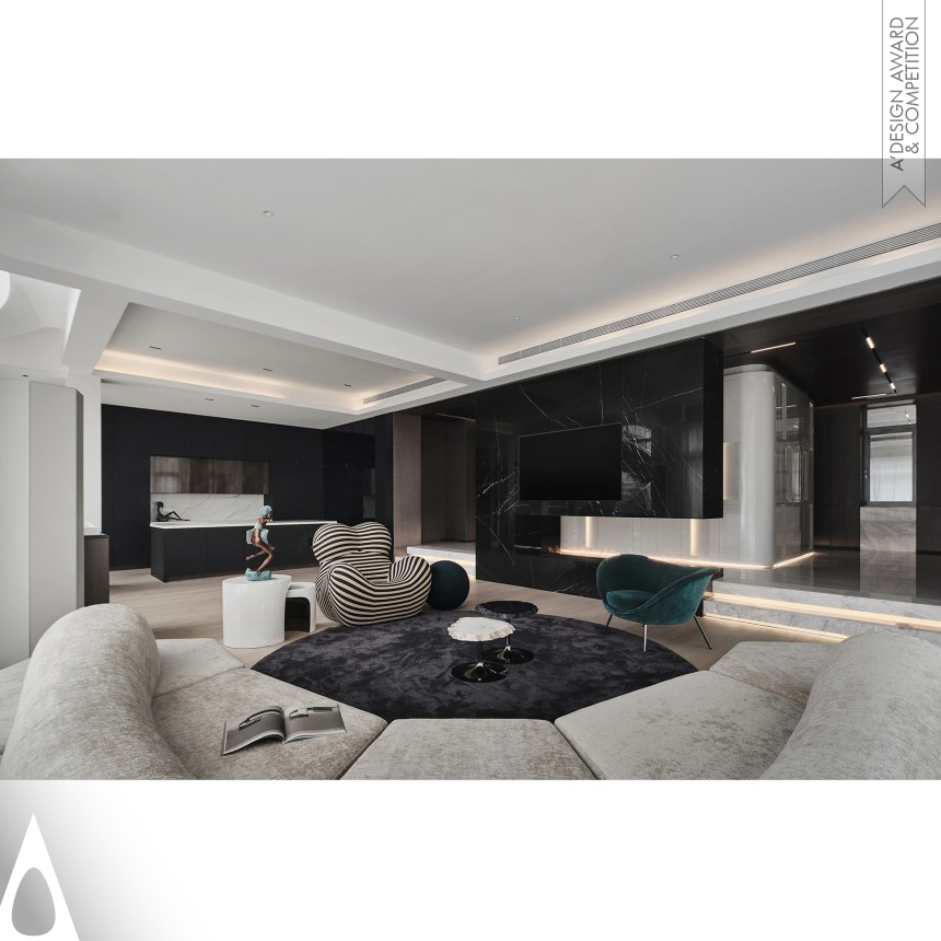 Bronze Interior Space and Exhibition Design Award Winner 2022 Evian Valley Residential House 