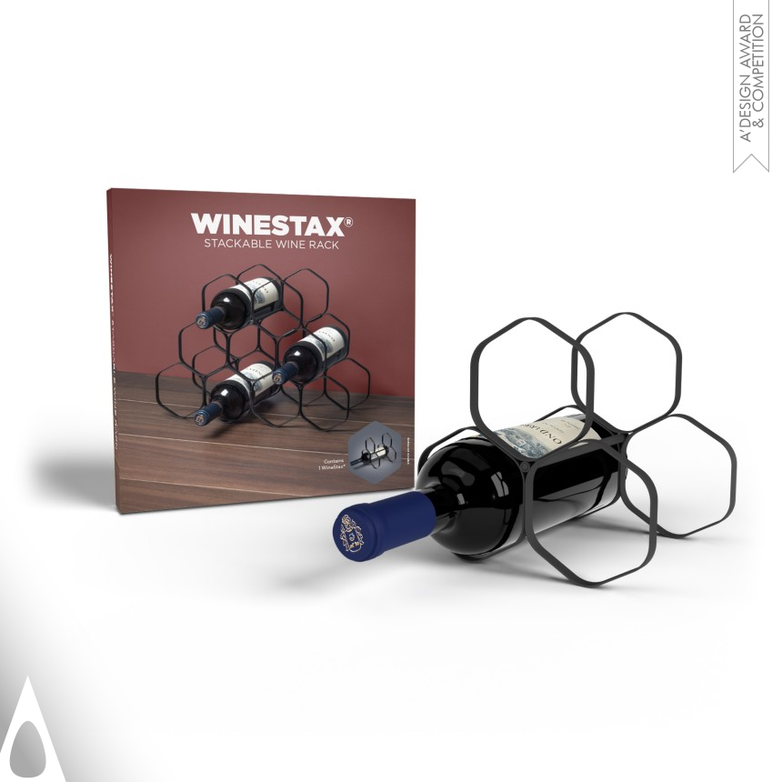 BrandBase's WineStax Stackable Wine Rack