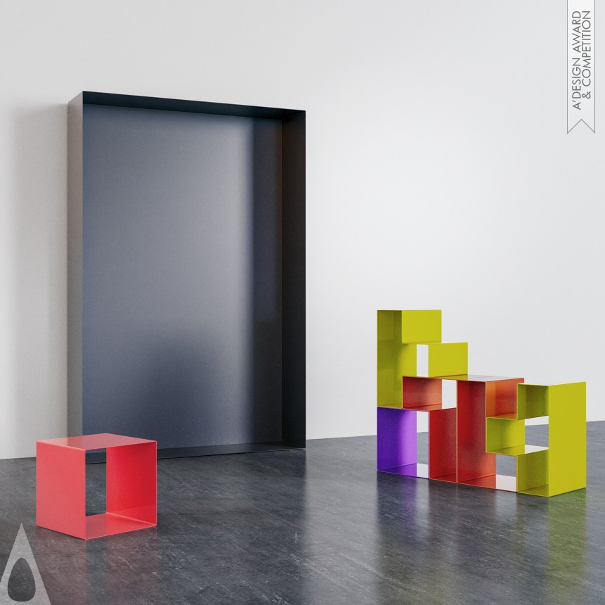 Fujun Wang's Tetris Bookcase