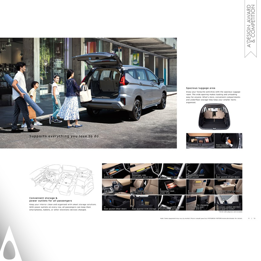 Noriko Hirai's Mitsubishi Motors Xpander Car Brochure