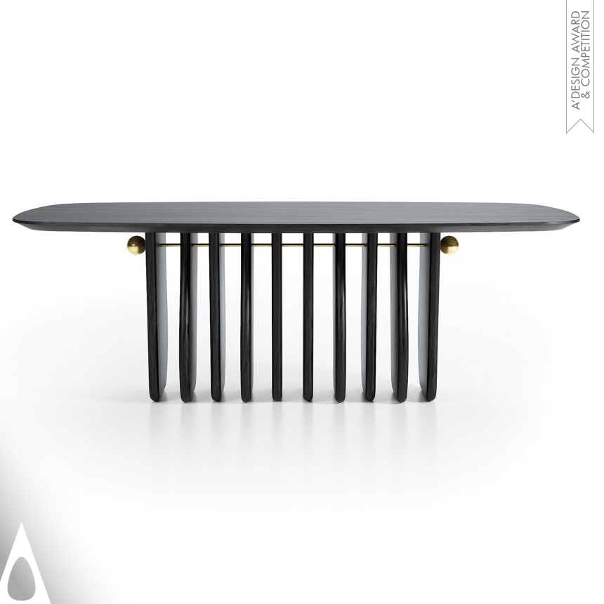 Iron Furniture Design Award Winner 2022 Ritmo Table 