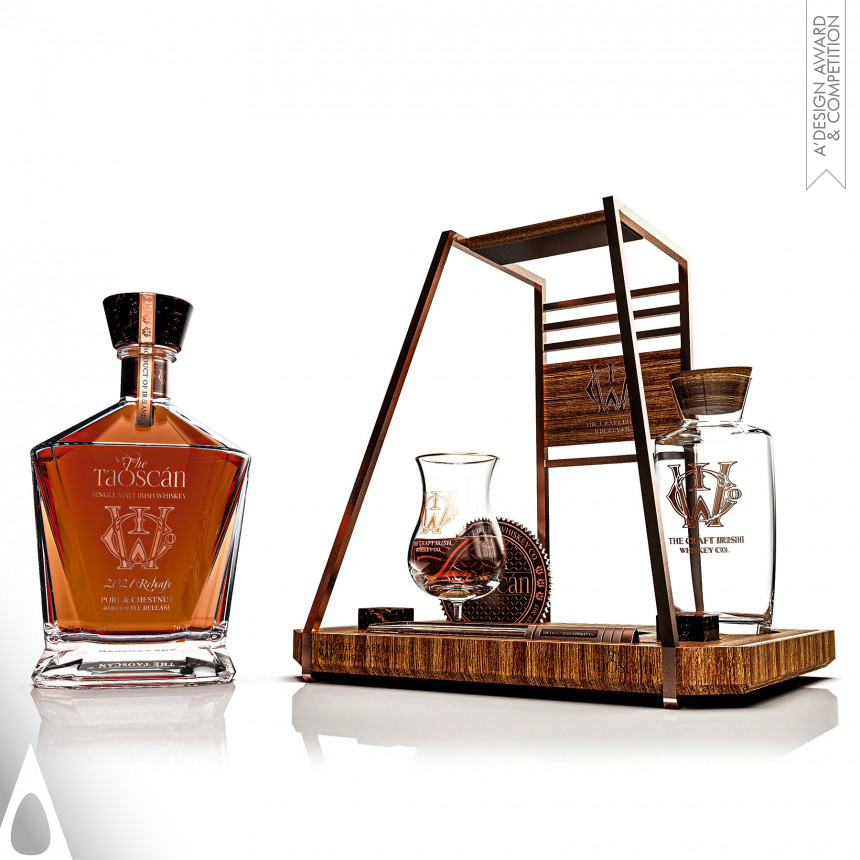 Tiago Russo's The Taoscan Irish Whiskey Packaging