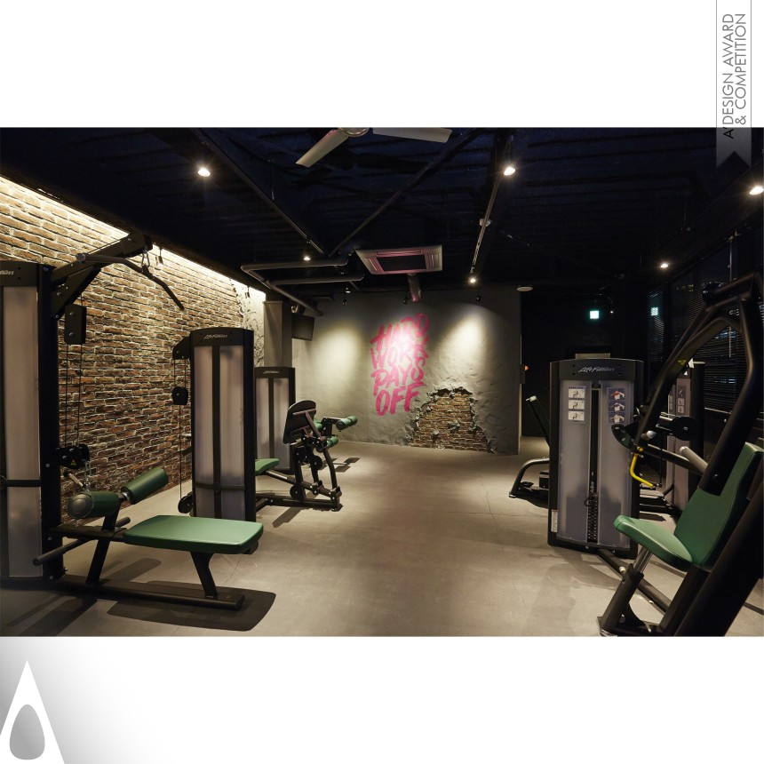 Iron Interior Space and Exhibition Design Award Winner 2022 Impact Performance Fitness Studio 