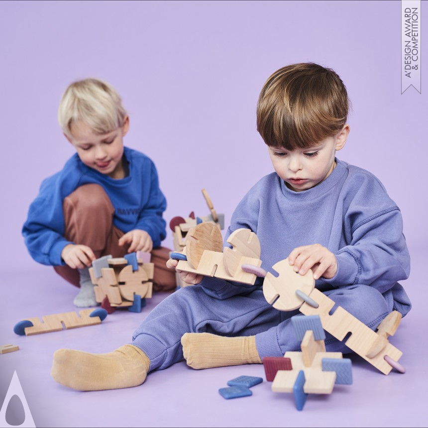 Golden Toys, Games and Hobby Products Design Award Winner 2022 Bavvic Creative Building Blocks 