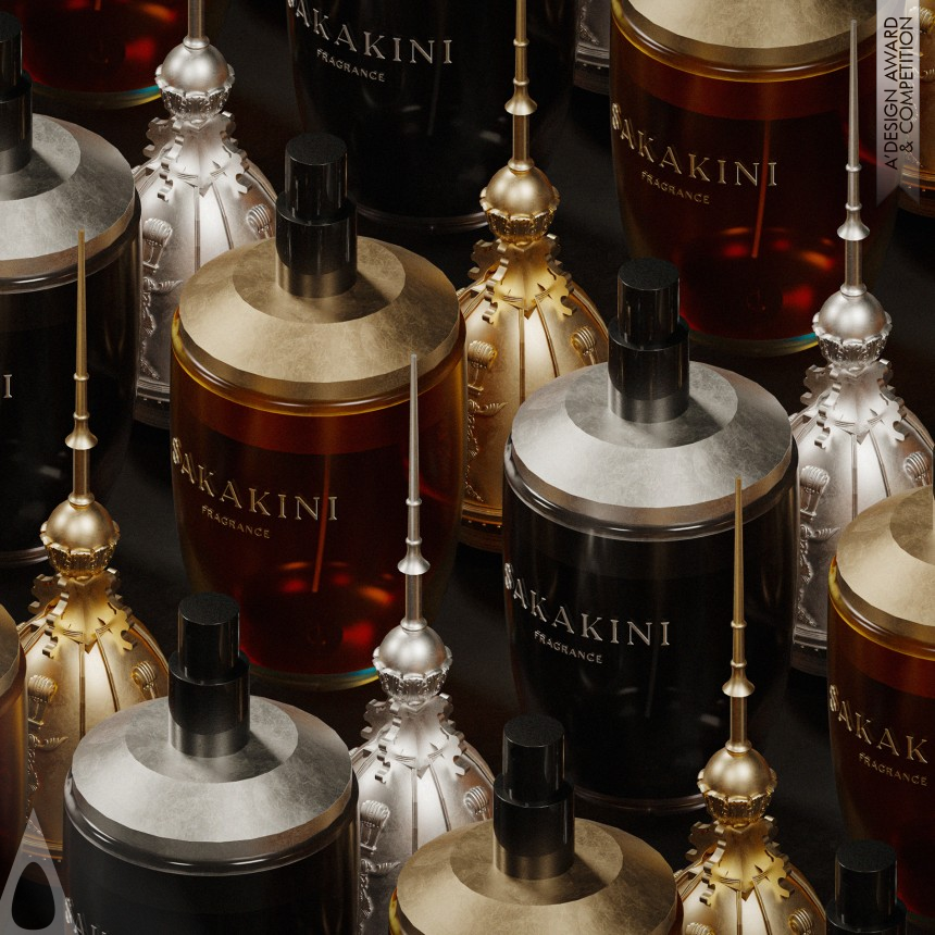 Amr Ibrahim Mousa's Sakakini Fragrance Packaging