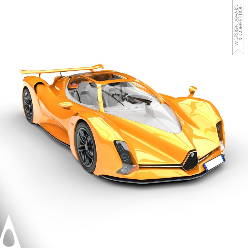 Bronze Car and Land Based Motor Vehicles Design Award Winner 2022 Intrigo Hybrid Hypercar 