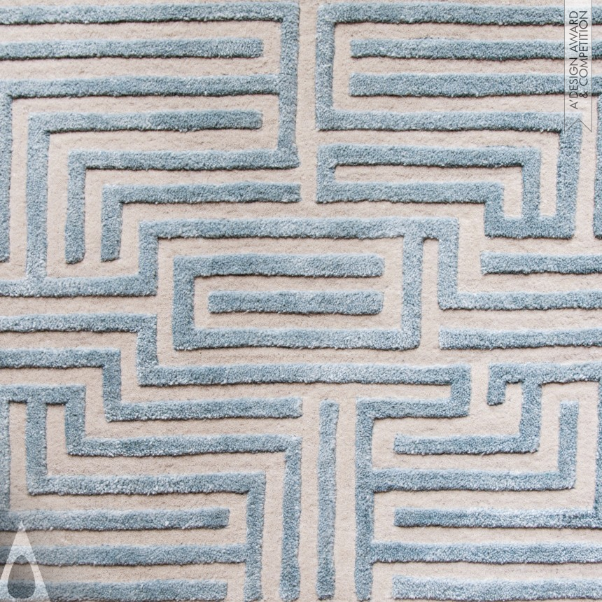 Kevin Francis Ogara's The Labyrinth Collection Maze Area Rugs