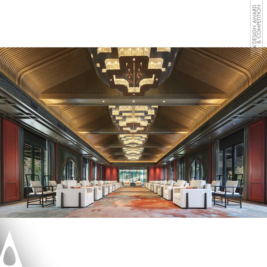 Golden Interior Space and Exhibition Design Award Winner 2022 Silk Clubhouse Hospitality 