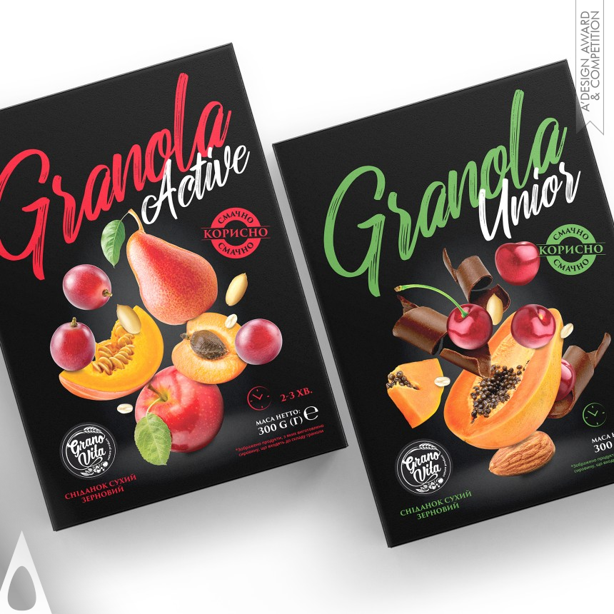 Granovita - Silver Packaging Design Award Winner