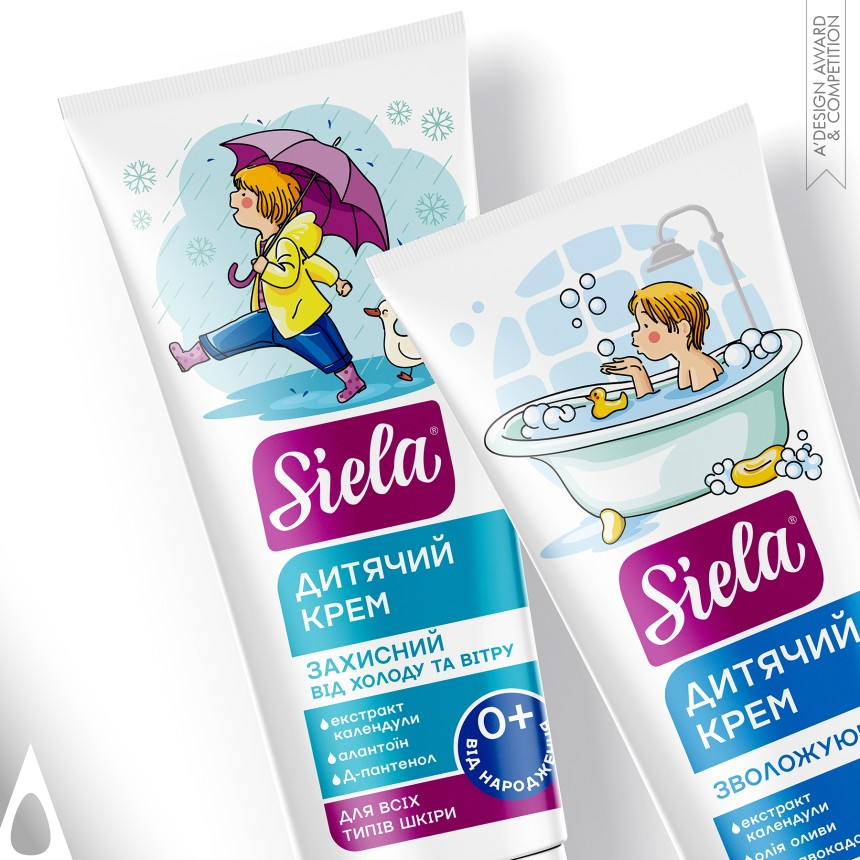 Olga Takhtarova's Siela  Cosmetic Packaging