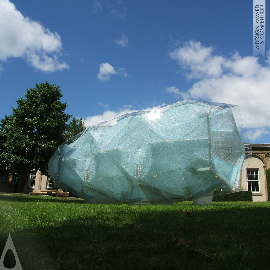 Silver Fine Arts and Art Installation Design Award Winner 2022 Aqua Scape the Orangery Version Whole Plastic Architecture 