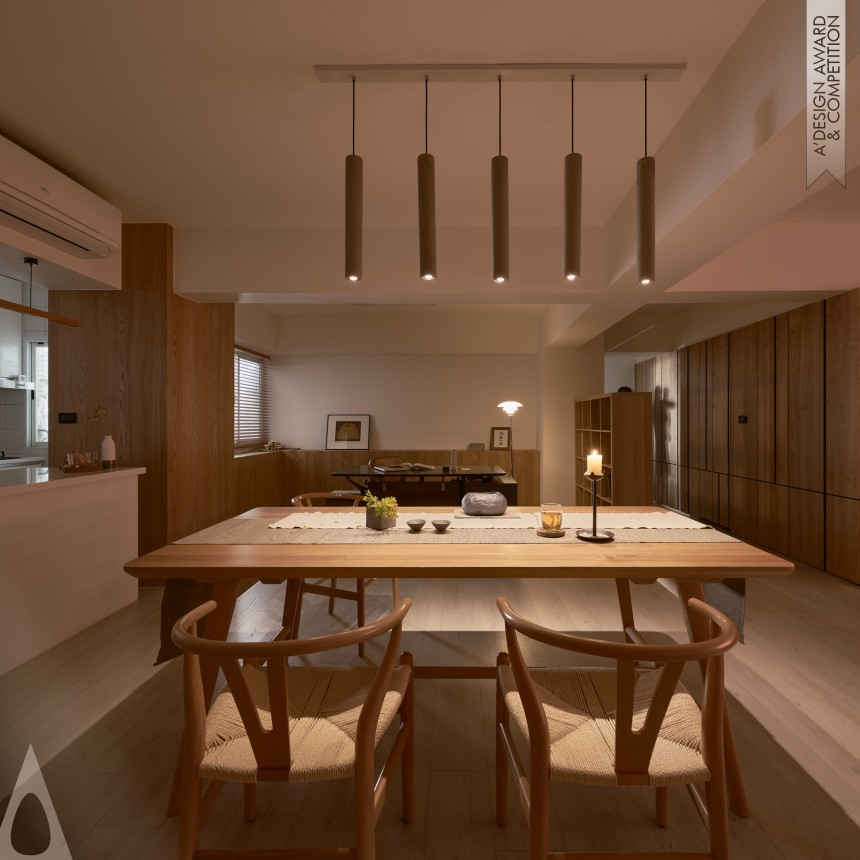 Iron Interior Space and Exhibition Design Award Winner 2022 Warm Twilight House Residential Interior Design 