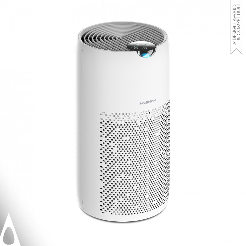 Silver Heating, Ventilation, and Air Conditioning Products Design Award Winner 2022 Compact Tower Air Purifier and Sterilizer 