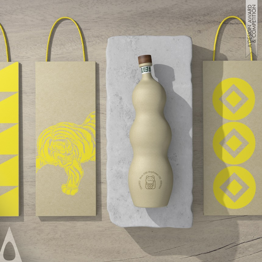 Zhangyong Hou's Caihu Soybean Oil Packaging