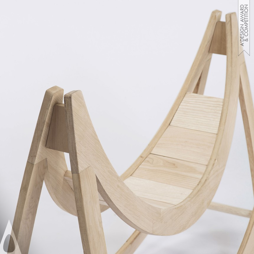 Bronze Furniture Design Award Winner 2022 Tao Rocking Chair 