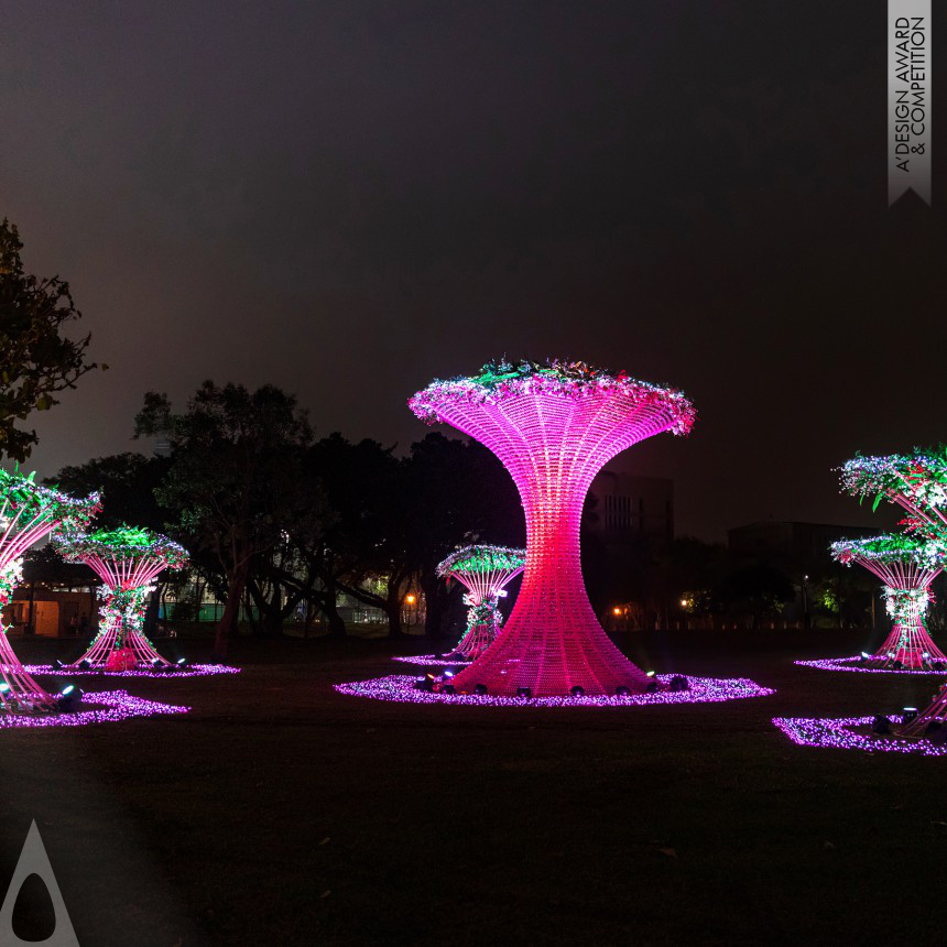 Chih Liang Liu and Tien Ho's Blossoming Light Installation Art 