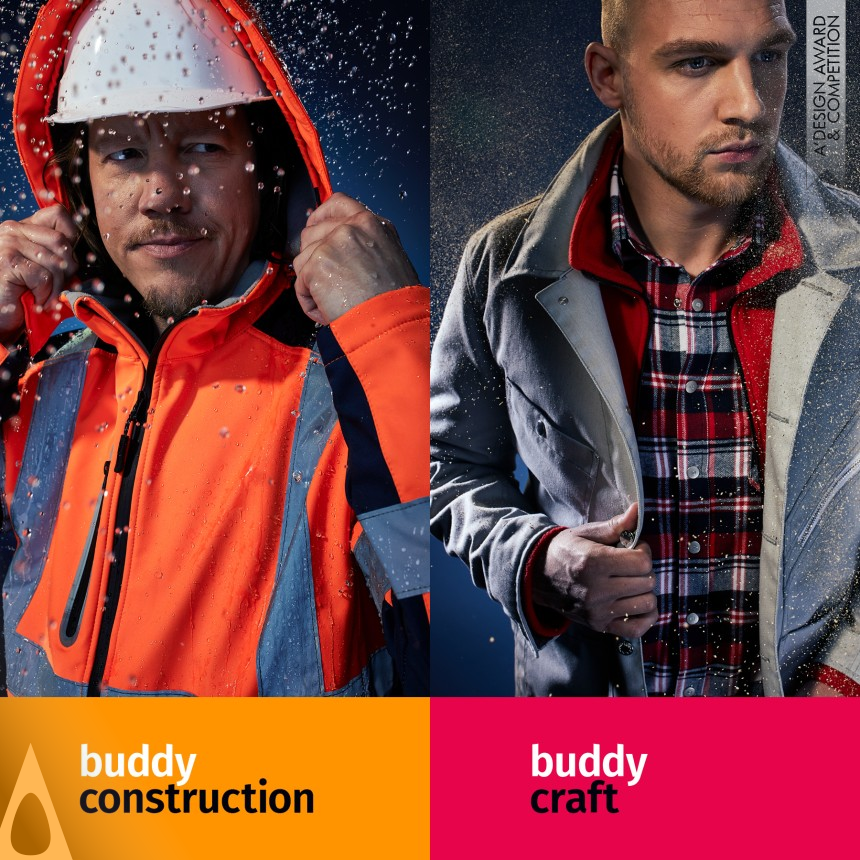 Buddy Workwear - Silver Advertising, Marketing and Communication Design Award Winner