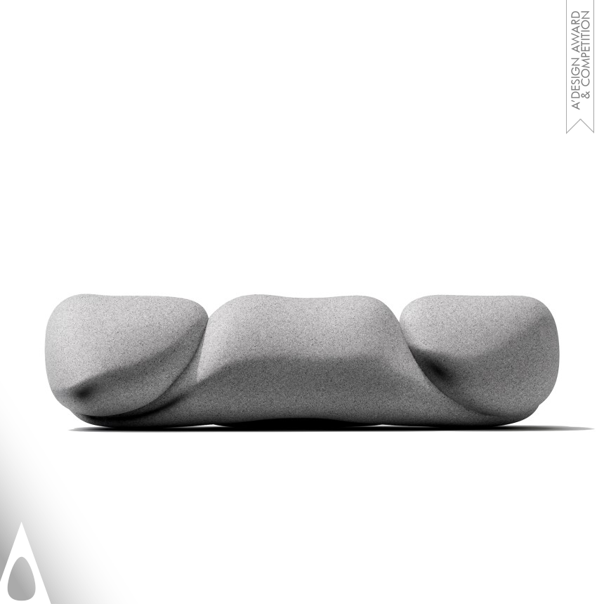 Iron Furniture Design Award Winner 2022 Pebble Outdoor Sofa 