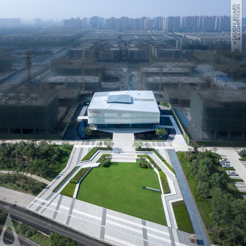 Silver Architecture, Building and Structure Design Award Winner 2022 Yida Creation City Exhibition Center 