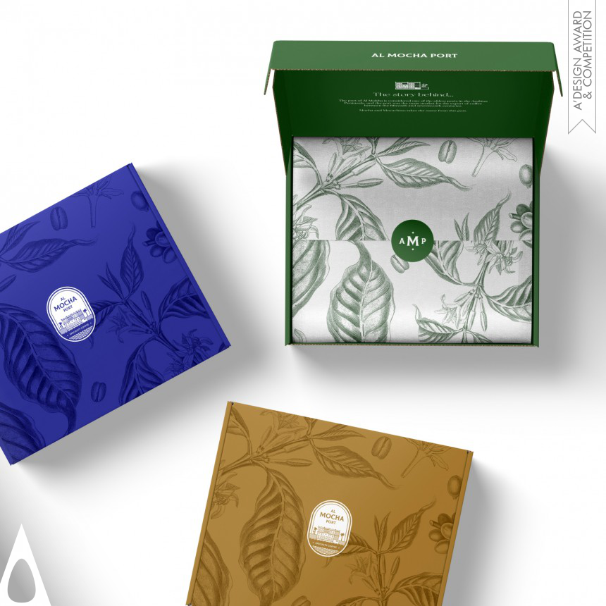 Elena Gamalova's Al Mocha Port Coffee Packaging