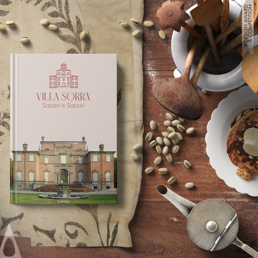 Silver Graphics, Illustration and Visual Communication Design Award Winner 2022 Villa Sorra Branding 