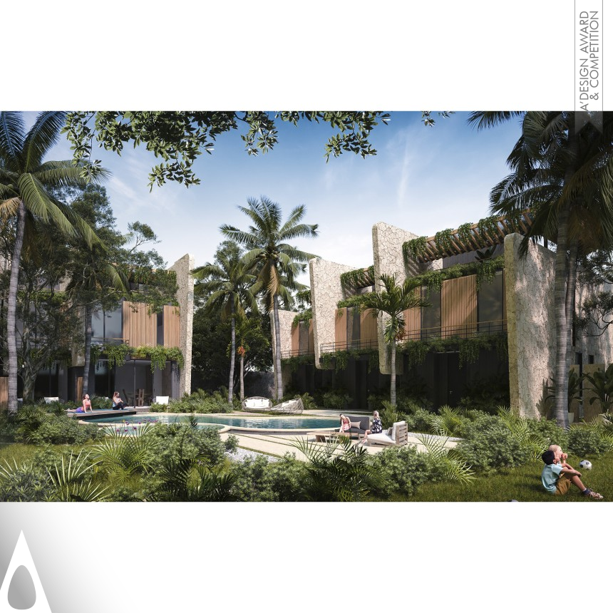 Iron Architecture, Building and Structure Design Award Winner 2022 Living the Gardens Villas 