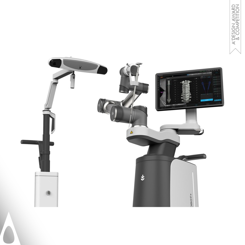 Silver Medical Devices and Medical Equipment Design Award Winner 2022 NS100 Orthopedic Surgical Robot 