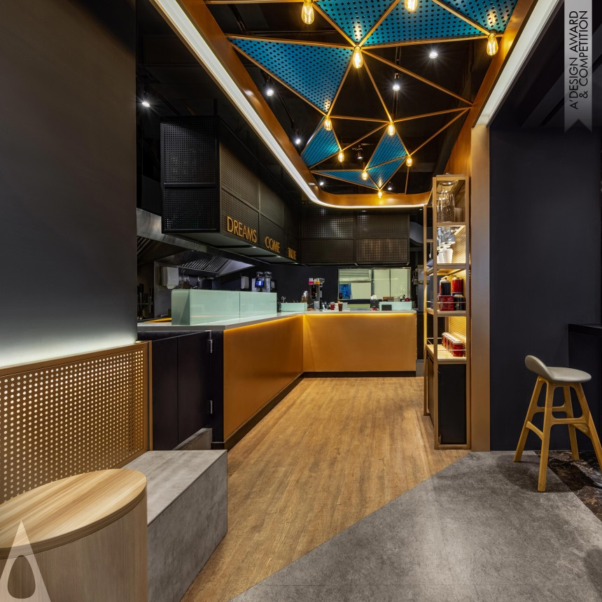 Bronze Interior Space and Exhibition Design Award Winner 2022 Come True Coffee Shop 