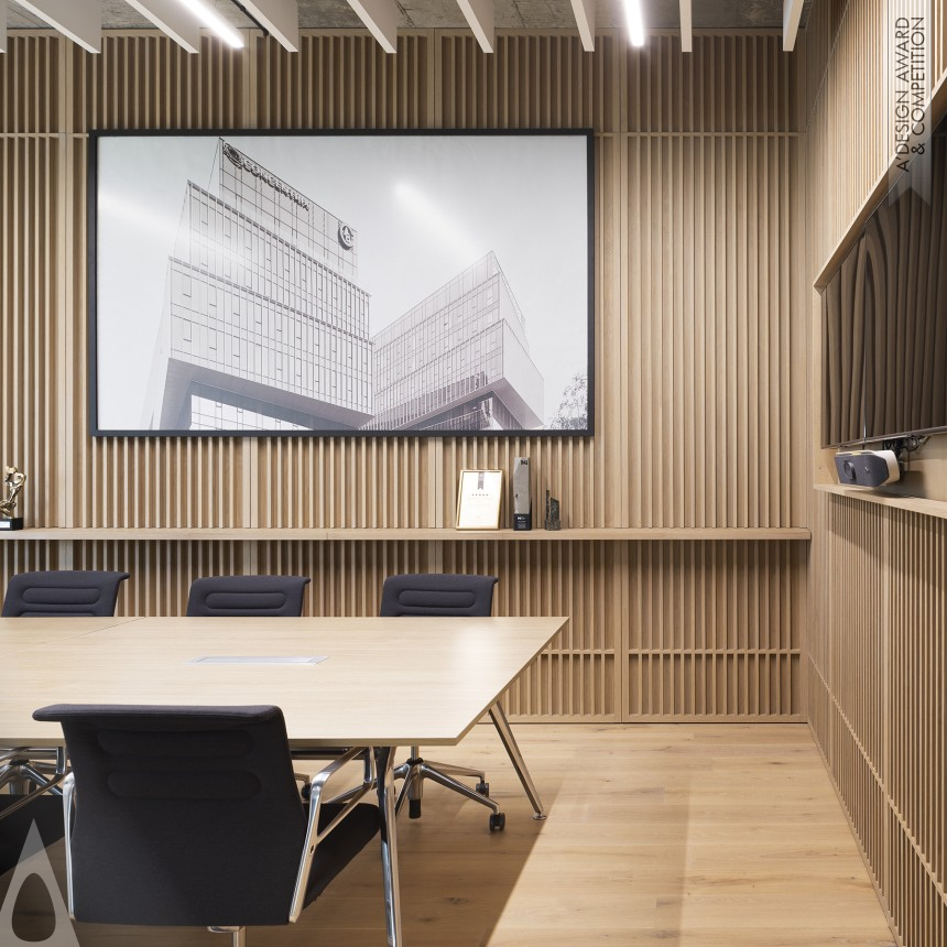 Bronze Interior Space and Exhibition Design Award Winner 2022 GTC Office Space Workspace Design 