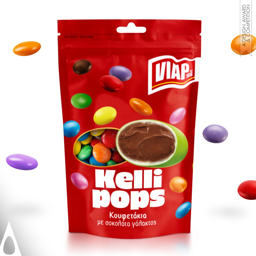 Iron Packaging Design Award Winner 2023 Kellipops Packaging 