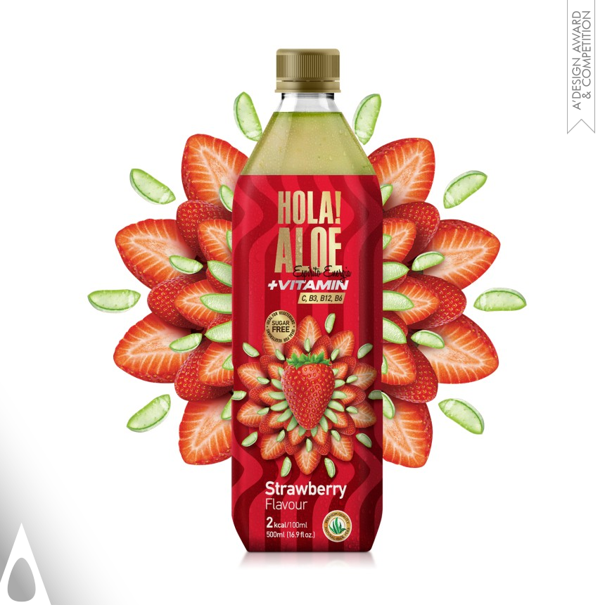 Antonia Skaraki's Hola Aloe Packaging