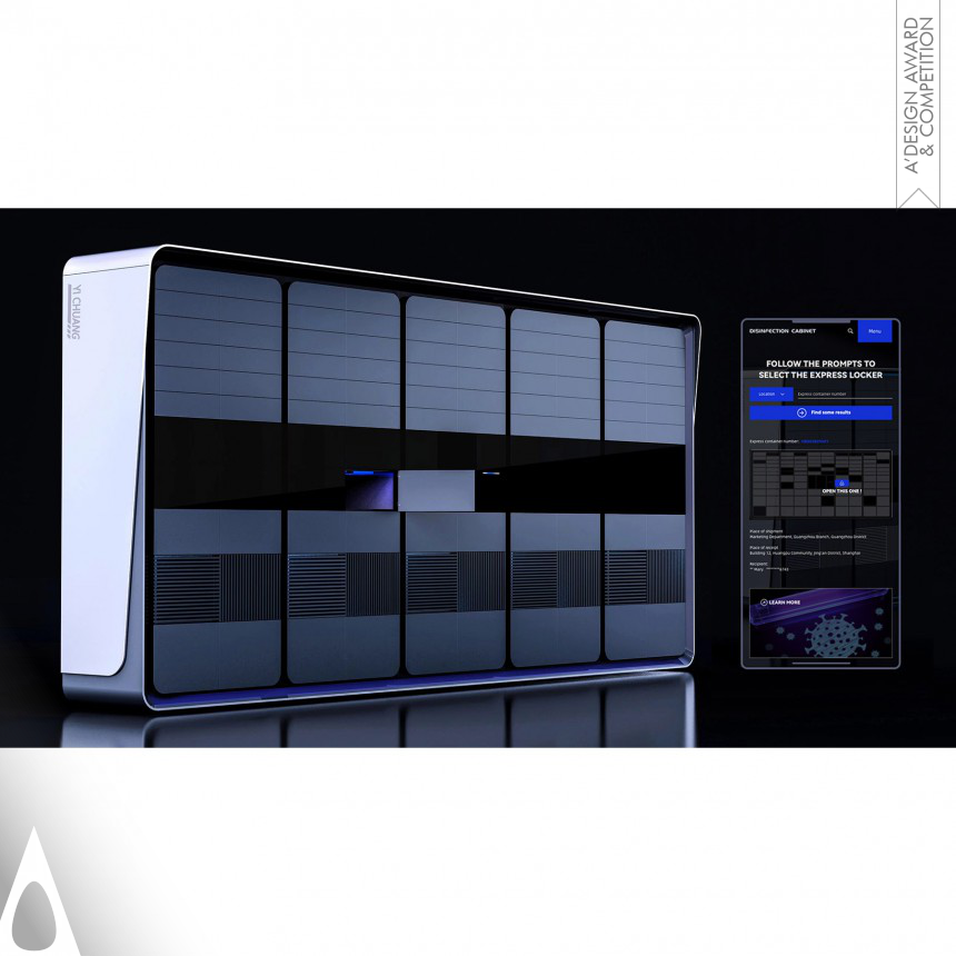 Jiahao Liu's Touchless Express Disinfection Cabinet