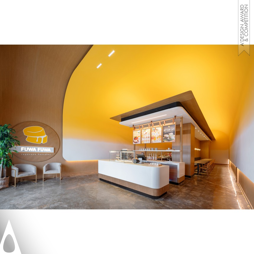 Silver Interior Space and Exhibition Design Award Winner 2023 Fuwa Fuwa Dessert Cafe 