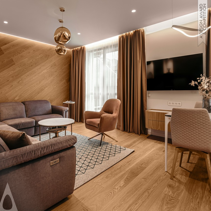 Bronze Interior Space and Exhibition Design Award Winner 2023 Breeze Suite Apartment 