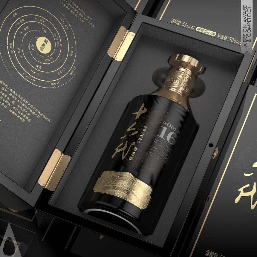 Bronze Packaging Design Award Winner 2023 Noble 16 Zhenxuan Packaging 