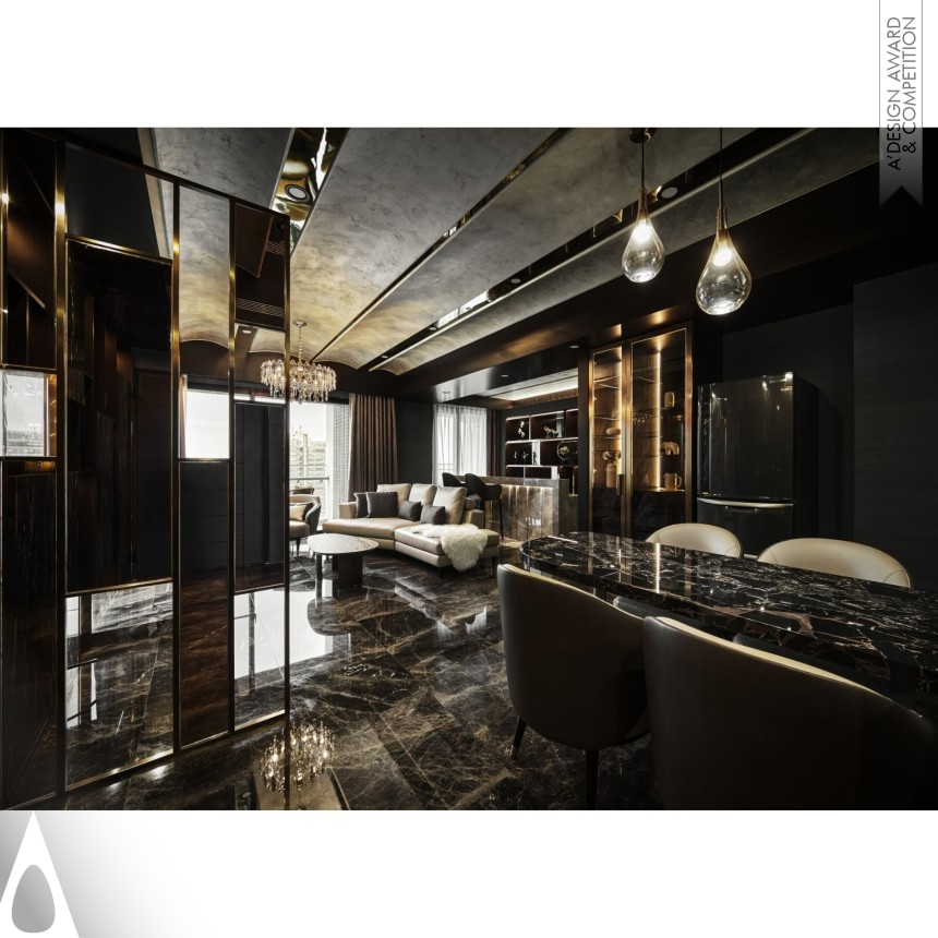 Luxurious Elegance - Bronze Interior Space and Exhibition Design Award Winner