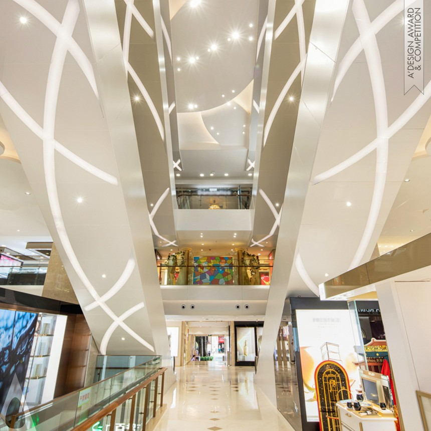 Bronze Interior Space and Exhibition Design Award Winner 2023 Flourishing Grandbuy Renovation of a Department Store 