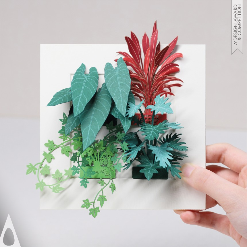 Joe Wong Man Hon's Paper Forest Decoration Sticker