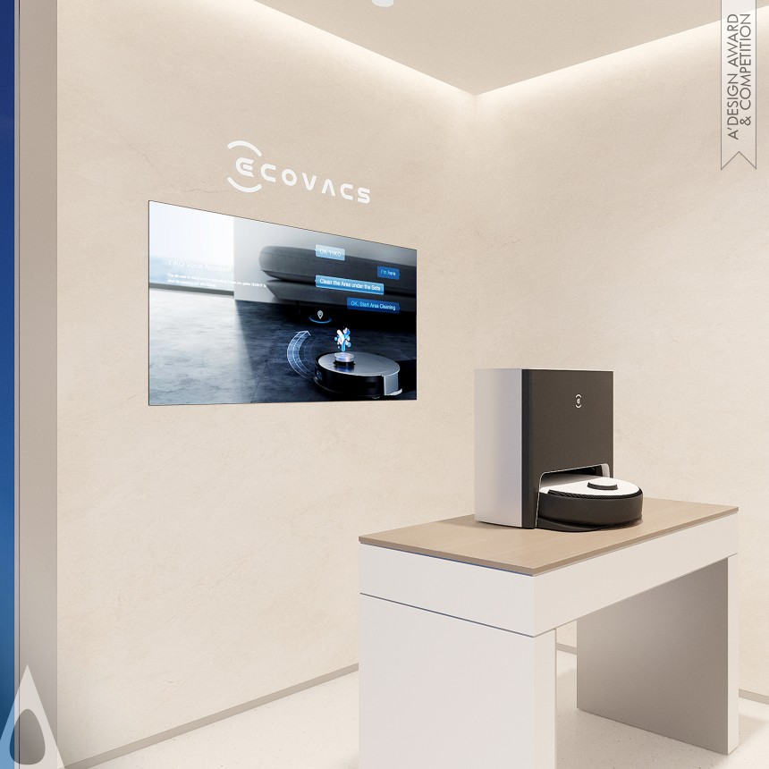 Shenzhen Scene Aesthetic Design Co., Ltd's Ecovacs Store Identity Design