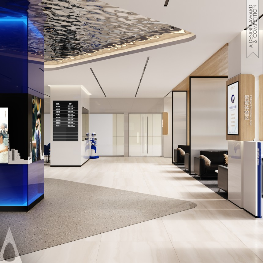 Silver Interior Space and Exhibition Design Award Winner 2023 Bank Of Shanghai Flagship Store Retail Commercial Space 