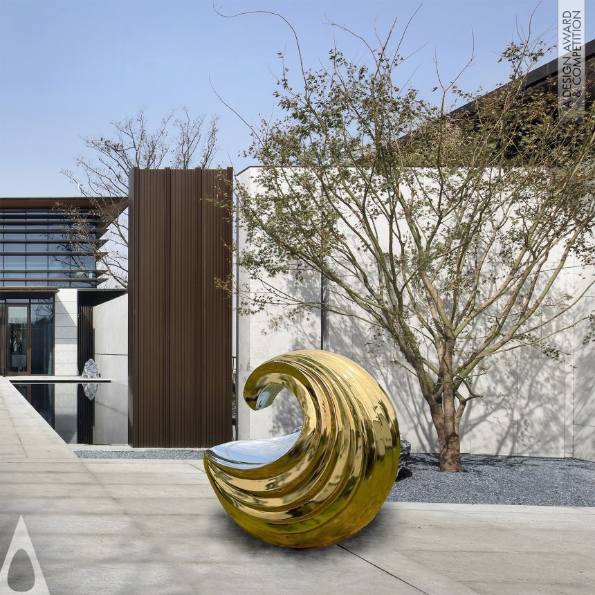 Gradual Change of the Circle - Iron Fine Arts and Art Installation Design Award Winner