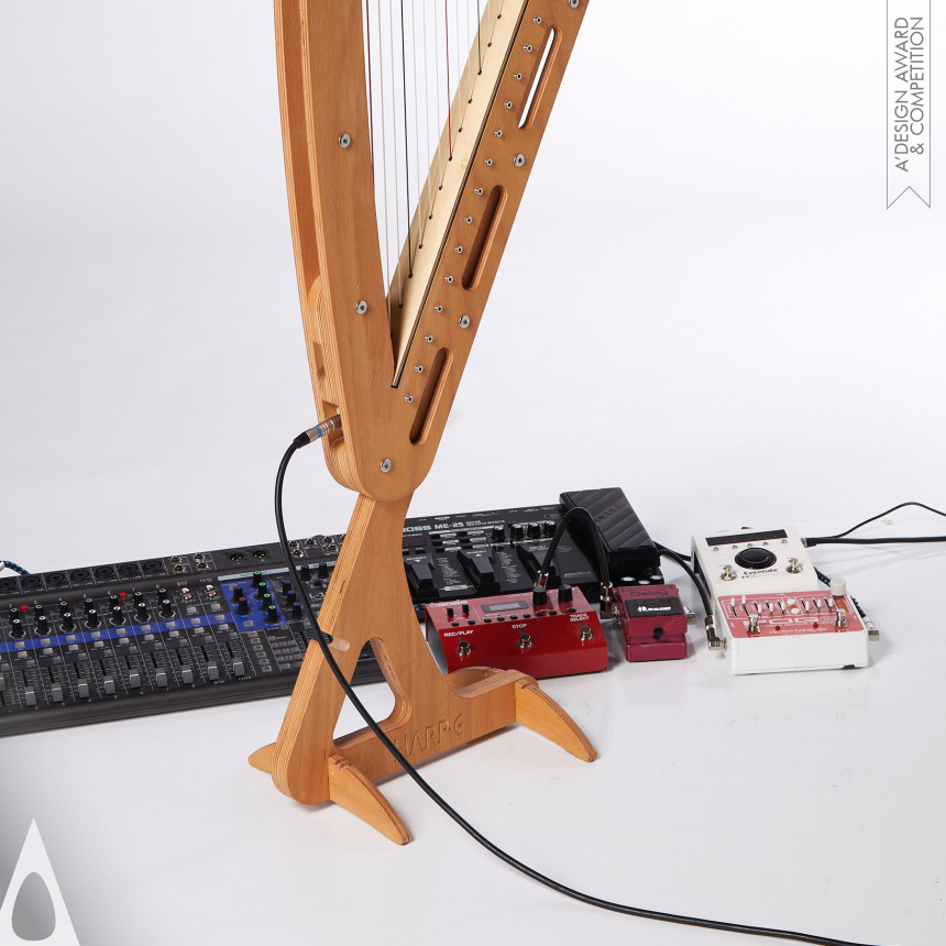 Joris Beets's Harp E Electro Acoustic Harp