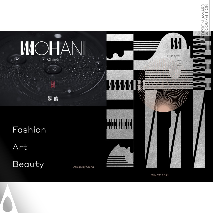 Silver Graphics, Illustration and Visual Communication Design Award Winner 2023 Mohanii Brand Identity 