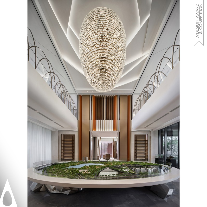 Silver Interior Space and Exhibition Design Award Winner 2023 Yun Park Sales Office 