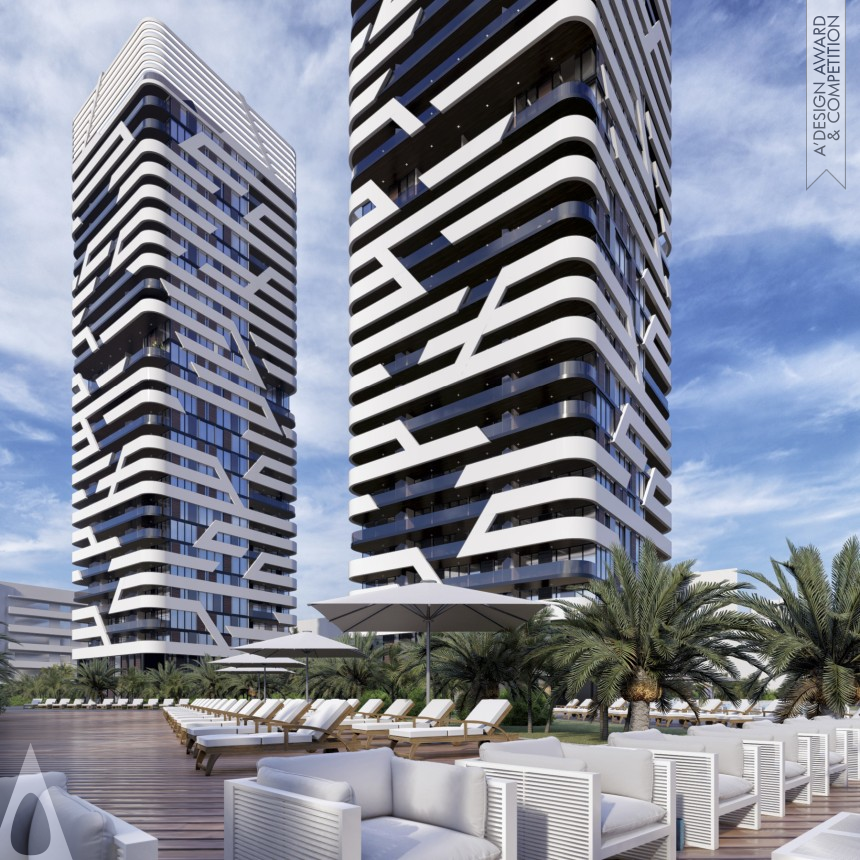 Bronze Architecture, Building and Structure Design Award Winner 2023 Next Towers Alicante Residential and Hotel Complex 