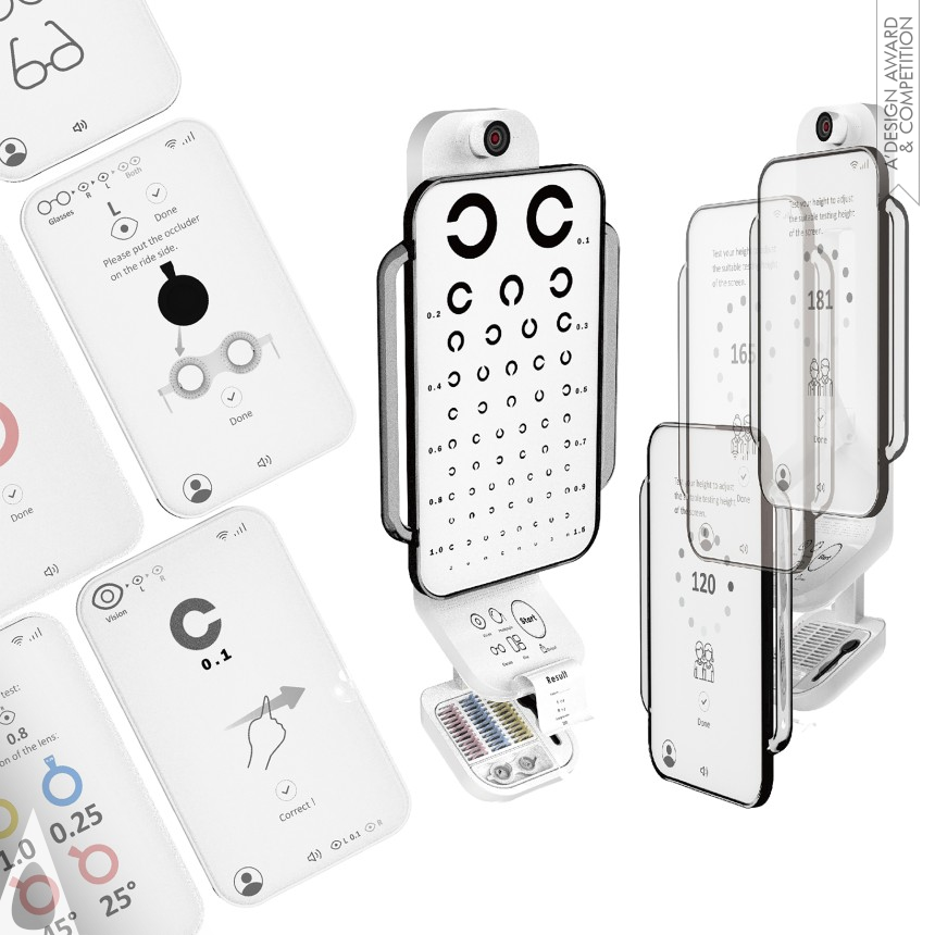 Bronze Interface, Interaction and User Experience Design Award Winner 2023 Intelligent Vision Test Automation and Sensing  