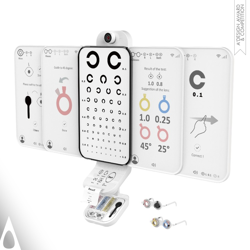 Intelligent Vision Test designed by Yen Chang and Kai-Chu Li