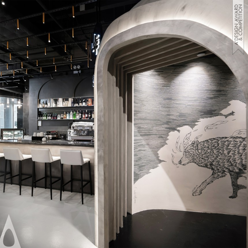 Silver Interior Space and Exhibition Design Award Winner 2023 Yachi Kura Restaurant 