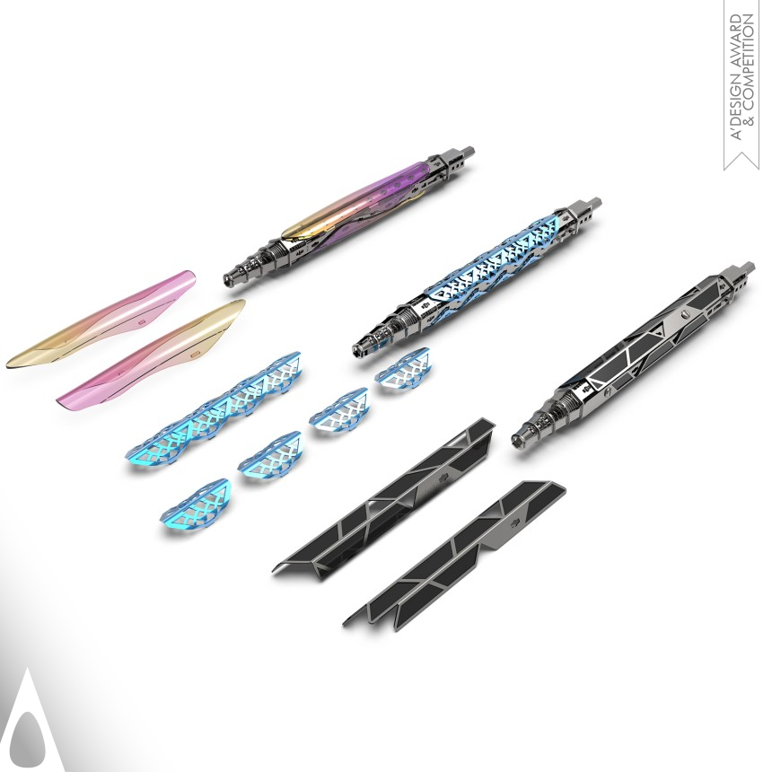 Zhengliang Zhong and Fangeng He's Creator DIY Modular Ballpoint Pen